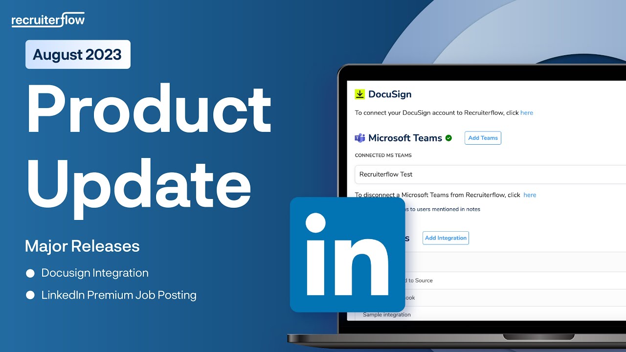 Aug 23 - Product Update - YouTube