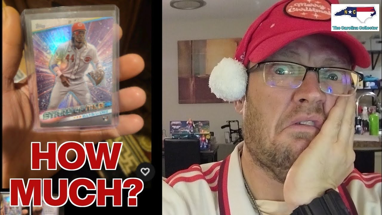 eBay разрешает размещение этого объявления о продаже бейсбольной карточки Элли Де Ла Круза от Topps.