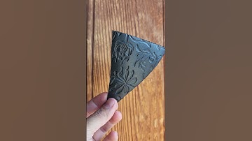 Crisp Leather Embossing DIY