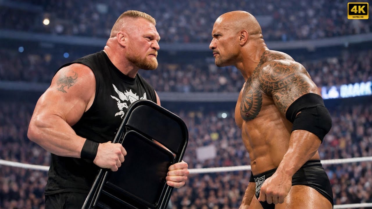 BROCK LESNAR VS THE ROCK – BEAST VS GREAT ONE MEGA CLASH | KING & QUEEN OF THE RING 2026