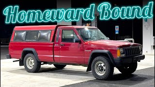 I Bought A 200,000 Mile Jeep Comanche Sight Unseen And Drove It 850 Miles Home