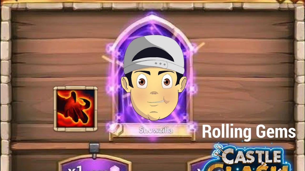 Rolling Gems and Talent Rolls! Crazy Luck!! Castle Clash