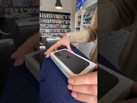 iPhone 16 🖤 #opening #unboxing #iphone #iphone16 #progsm #work #black #phone