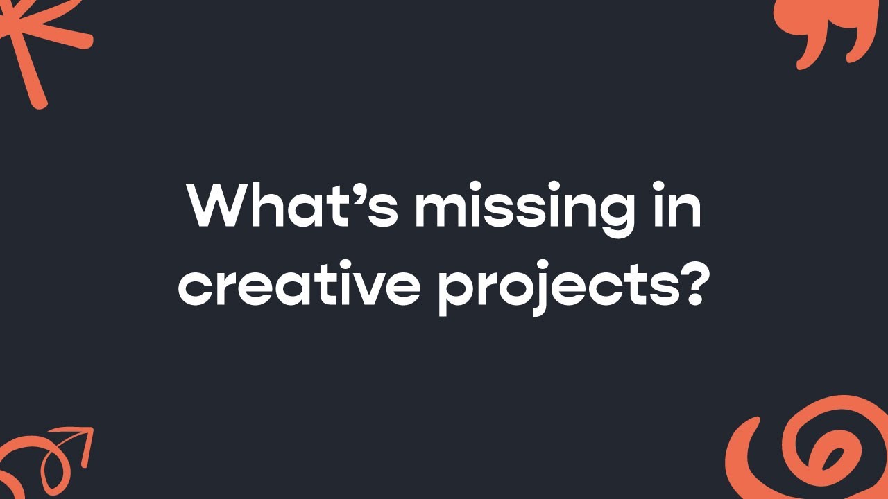What Is Missing Project What's missing on creative projects? - YouTube