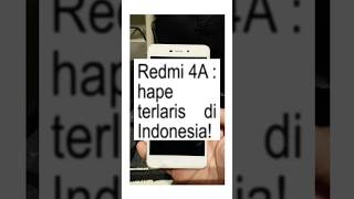 Redmi 4A: absen yang dulu pernah pakai! #xiaomi #redmi4a #nostalgiagadget #throwbacktech #ridwanmido