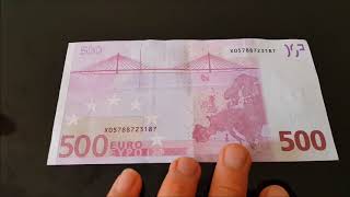 TÌM HIỂU VỀ TỜ TIỀN 500 EURO CÓ MỆNH GIÁ CAO NHẤT-  CUỘC SỐNG PHÁP