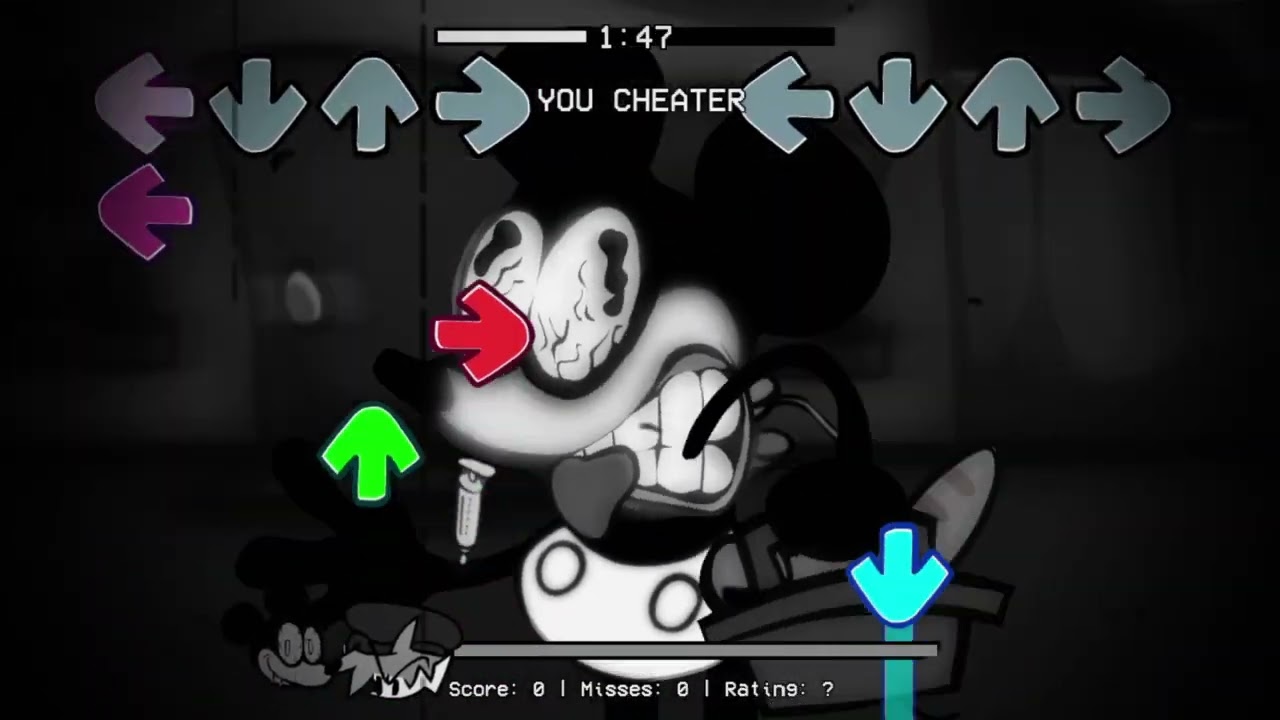 Fnf Vs Mouse Fanbuild Suicide v3 Charted