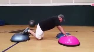 Stroke Survivor, Gary O’Gara: 3 BOSU® Ball Push-ups for Strength & Proprioception | Tracy Markley