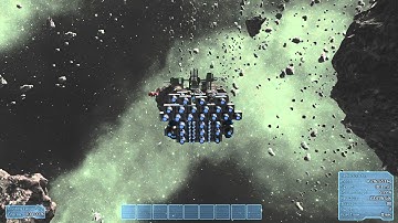 SpaceEngineers BIG SHIP CRASH