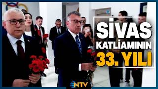Sivas Katliamının 33. Yılında Yaşamını Yitiren 35 Kişi Eski Madımak Oteli Binasında Anıldı Ntv