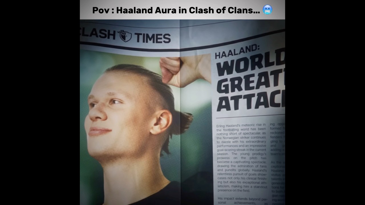 Haaland X Clash of Clans 