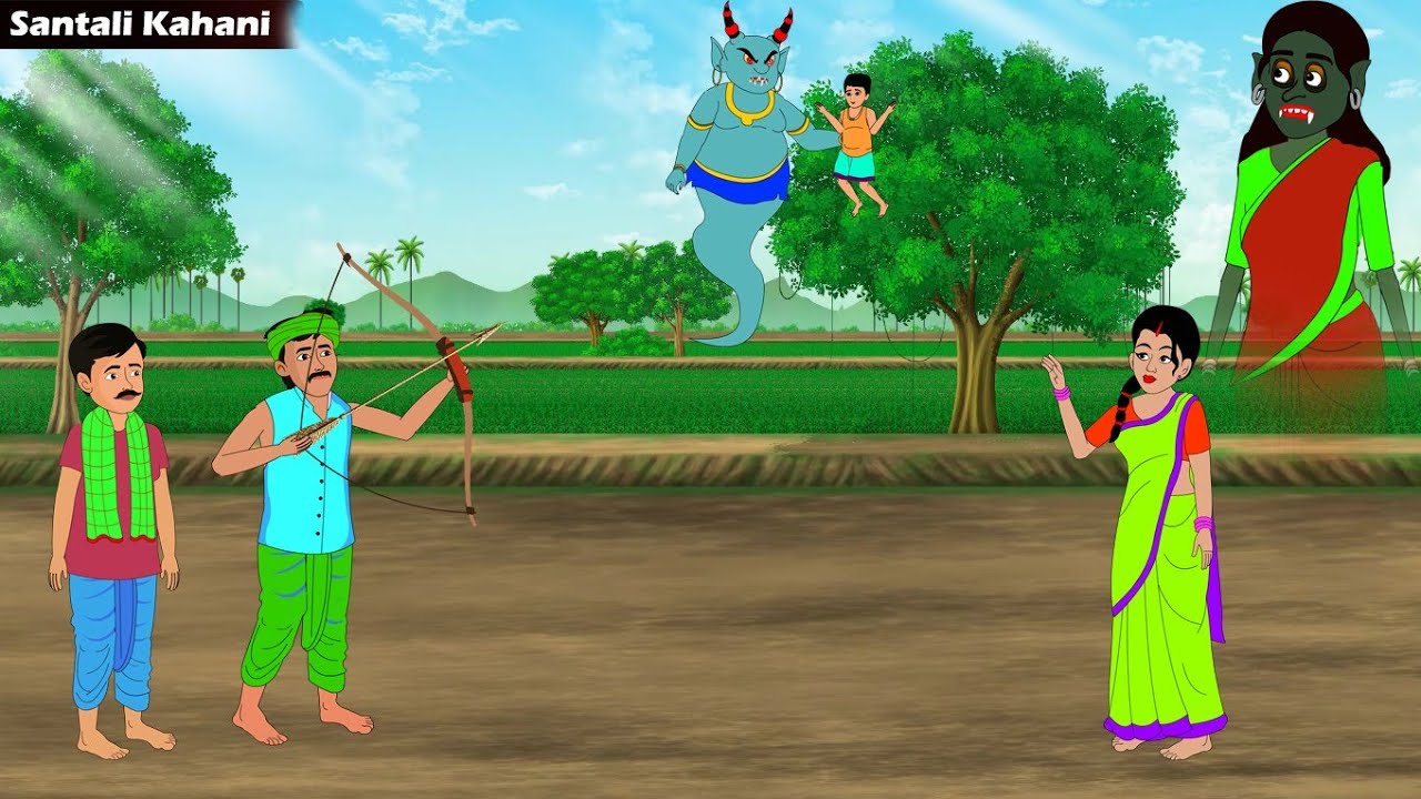 BHHOT ATKIR KEDEYAY GIDRA KE / SANTALI CARTOON 2026 / SANTALI CARTOON / MT CARTOON PRODUCTION