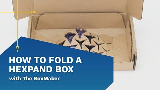 How to Fold a Custom Mailer Box Ft. Hexpand | The BoxMaker