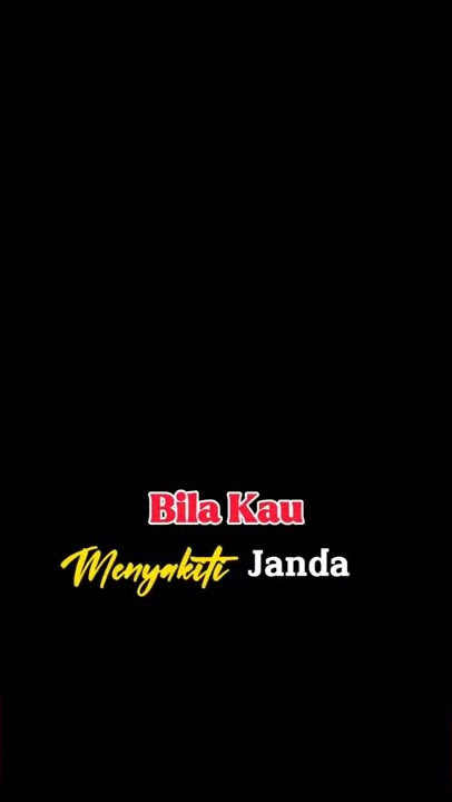 Mentahan Lirik lagu Janda || Viral di Tiktok