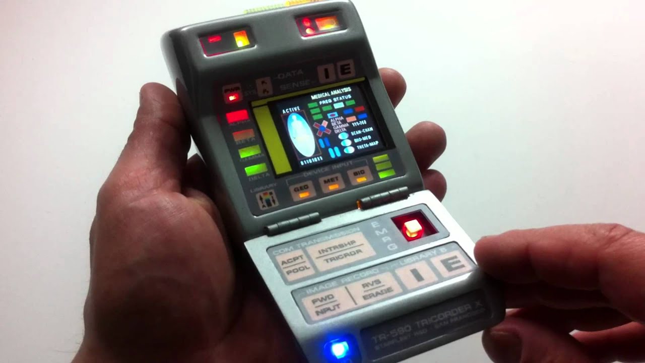 Star Trek Mark X LCD Tricorder.mp4 - YouTube