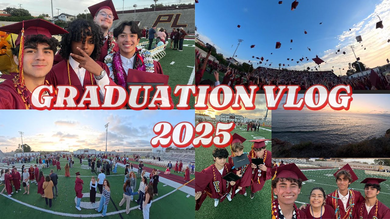 Graduation Vlog 2025 | Last Day of High School - YouTube