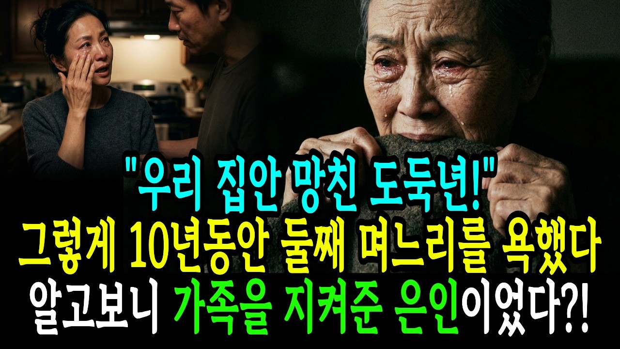 10년동안 둘째 며느리를 욕한 시어머니, 알고보니 둘째 며느리가 은인이었다! [사연라디오][반전사연]