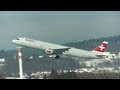 ✈ 3 take-offs at ZRH - A320, A321, A330 - fullHD
