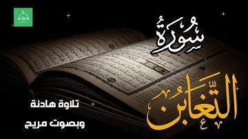 سورة التغابن برواية شعبة بصوت القارئ الشيخ مشارى بن راشد العفاسى