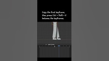 Quick and easy walk cycle in Blender 3D—done in under a minute!