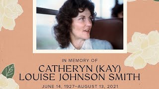 Pastors' Perspective 09/10/2021 - Remembering Kay Smith