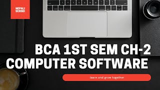 🇳🇵BCA COMPUTER FUNDAMENTALS CHAPTER 2 COMPUTER SOFTWARE FULL TU screenshot 2