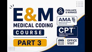E/M Medical Coding Full Course  Part 3: E/M Service Categories & Clinical Settings