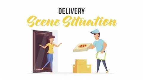 Delivery - Scene Situation After Effects Templates