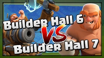 Best BH6 vs BH7 Attack Strategy - Clash of Clans | Builder Base 3 Star Giant Bomber Cannon Carts!