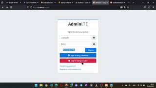Simple App Using AdminLTE | PHP and MySQL | part 3: Login Authentication to Database