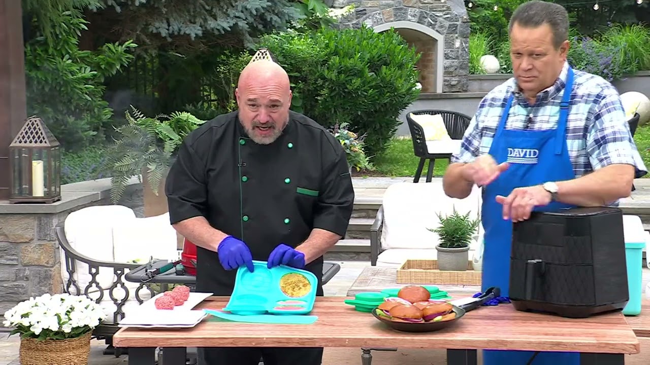 Prepology Set of 2 Silicone Burger Molds on QVC