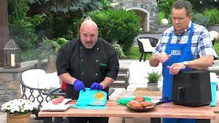 Prepology Set of 2 Silicone Burger Molds on QVC