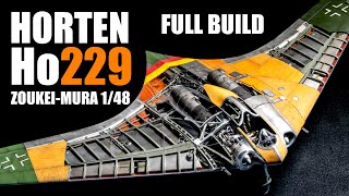 ZOUKEI-MURA 1/48 HORTEN Ho229 | Full Build | - YouTube