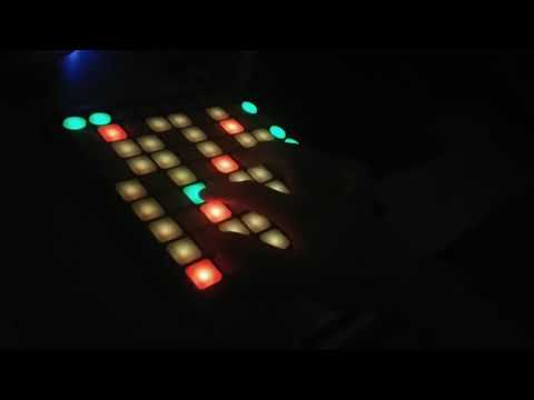 Grid Instrument (.py) for Launchpad + Arturia Pigments (.vst)