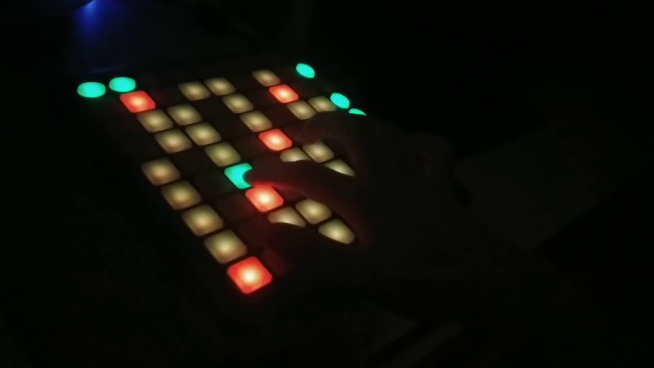Grid Instrument (.py) for Launchpad + Arturia Pigments (.vst) - YouTube
