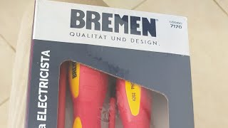 Set De Destornilladores aislados BREMEN Amboxin,reviw, características mi opinión