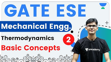 7:00 PM - GATE ESE 2021 | Mechanical Engg by Vishal Sir | Thermodynamics(Basic Concepts )