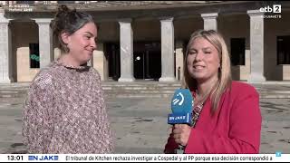 Entrevista | AINIZE GASTAKA, alcaldesa de Laudio, en 'En Jake' de ETB 2