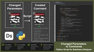 Changed Parameters To Comment Script for Substance Designer