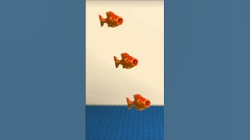Le Poisson Steve #shorts #funny #lego #stopmotion