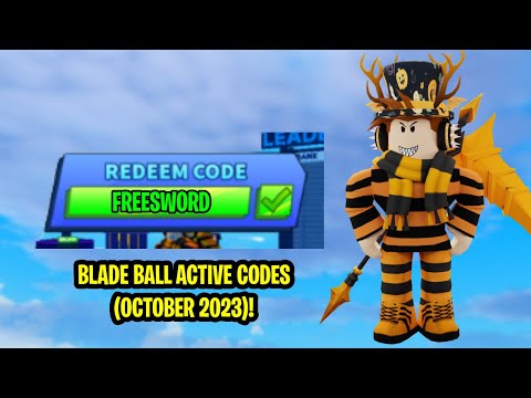 codes de blade ball 2023 outubro 7