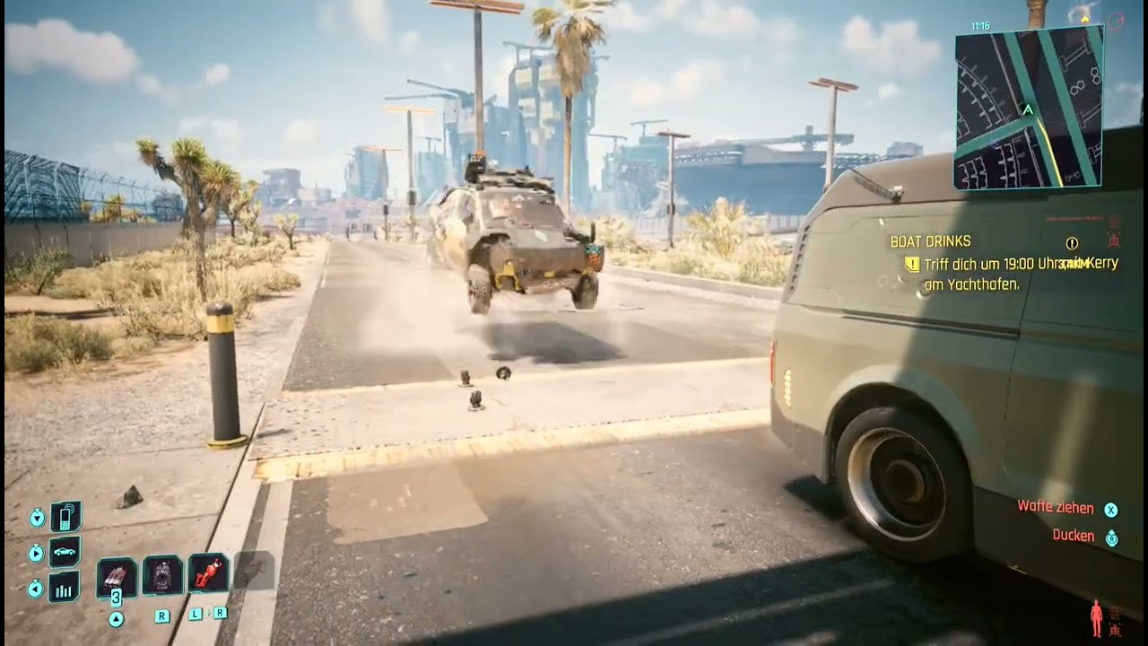 Cyberpunk 2077: When Cars Discover Their Hidden Dance Moves