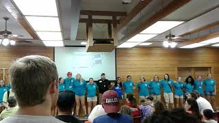 This is the camp summit talent show.