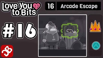 Love You To Bits - Level 16 Arcade Escape - Gameplay Walkthrough Video