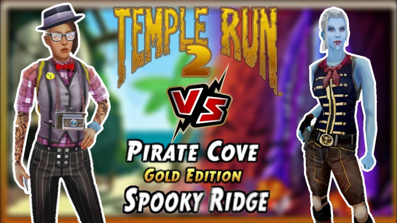 Maria Selva Brooklyn VS Scarlett Fox Bat Pirate Cove Gold Edition VS Spooky Ridge Temple Run 2