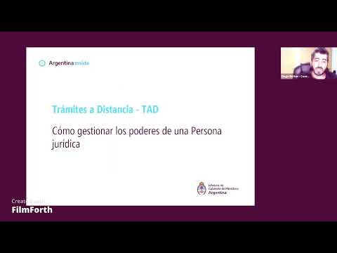 TAD - Gestión de Trámites a Distancia, Programa Nodos de la EDC, 04-04-2022