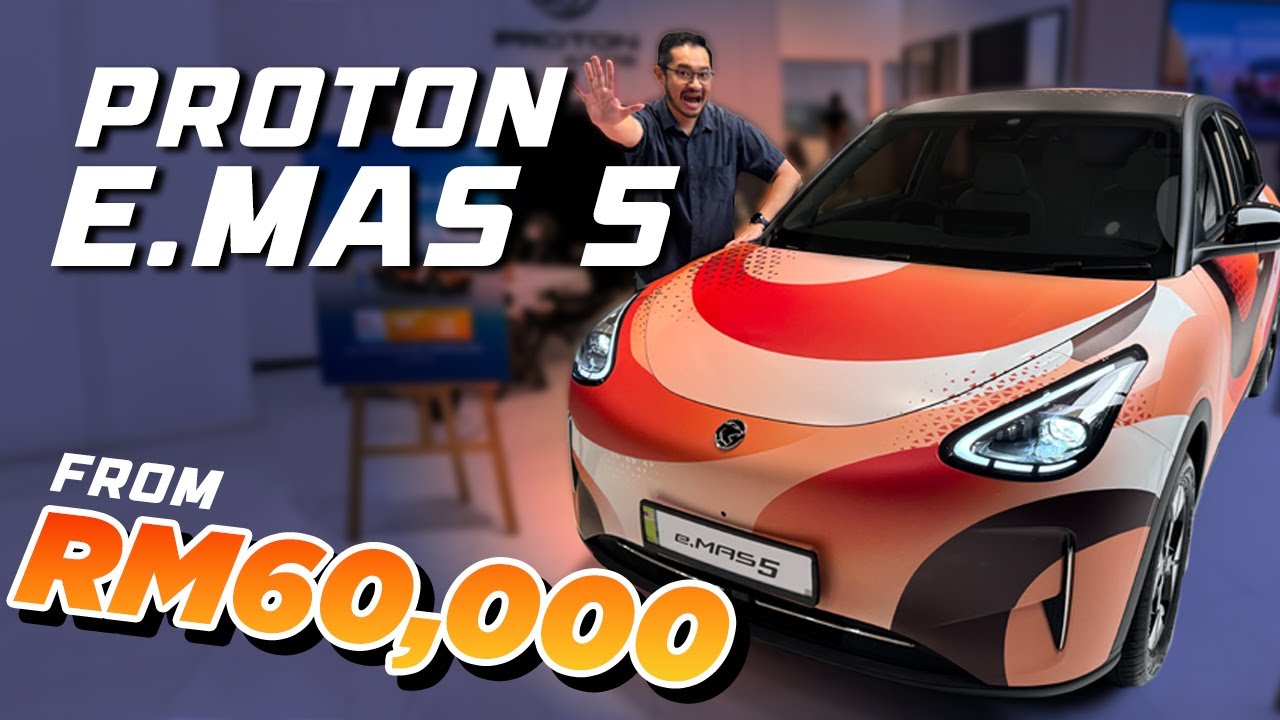 Proton e.MAS 5：马来西亚首款价格实惠的电动汽车，起价 RM6 万！ – YouTube