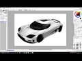 How to draw Koenigsegg CCX Speed Drawing Car Illustration【お絵描き】