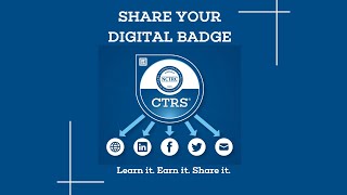 NCTRC Tutorial - How to Share a Digital Badge