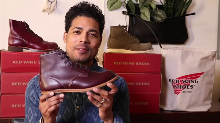 Red Wing Beckman 9011 in Black Cherry Featherstone...